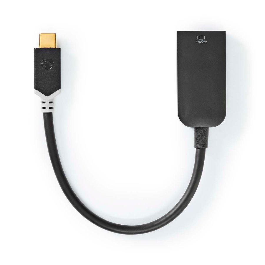 Nedis USB-C til HDMI adapter, 4K@60Hz, 0.20m