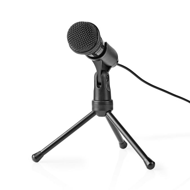 Hovedbilde Nedis podkast og videokonferanse mikrofon m/stativ og 1,8m kabel