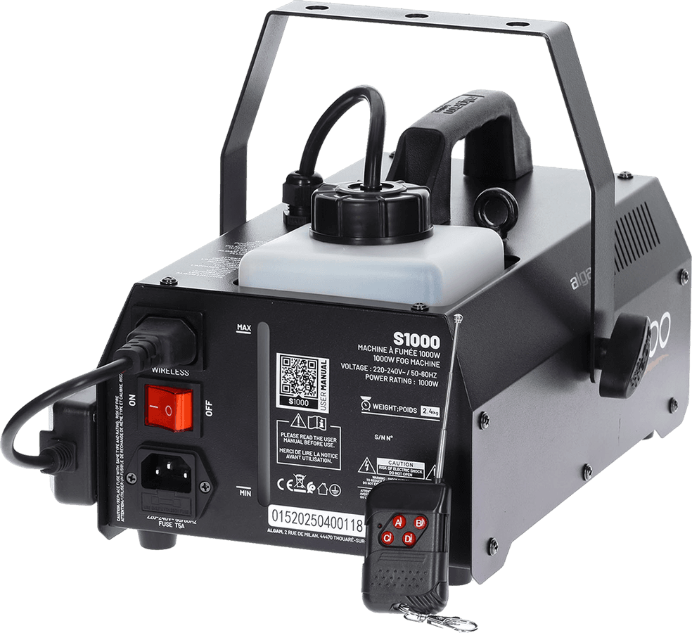 Algam Lighting S1000, Røykmaskin 1000W