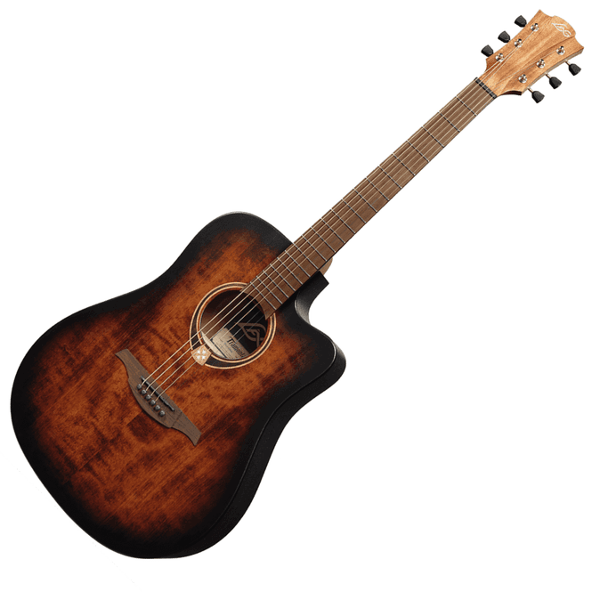 Hovedbilde LAG Guitars T70DCE-B&B Dreadnought m/ GT2 preamp, Satin Burst