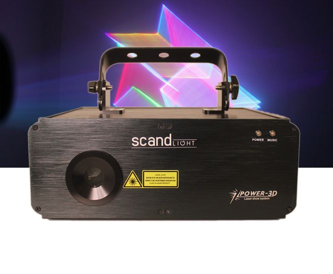 Hovedbilde Scandlight Laser 3D-RGB1500