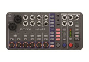 Hovedbilde Zoom LiveTrak L6, 10-Track Digital Mixer / Recorder, Batteridrift